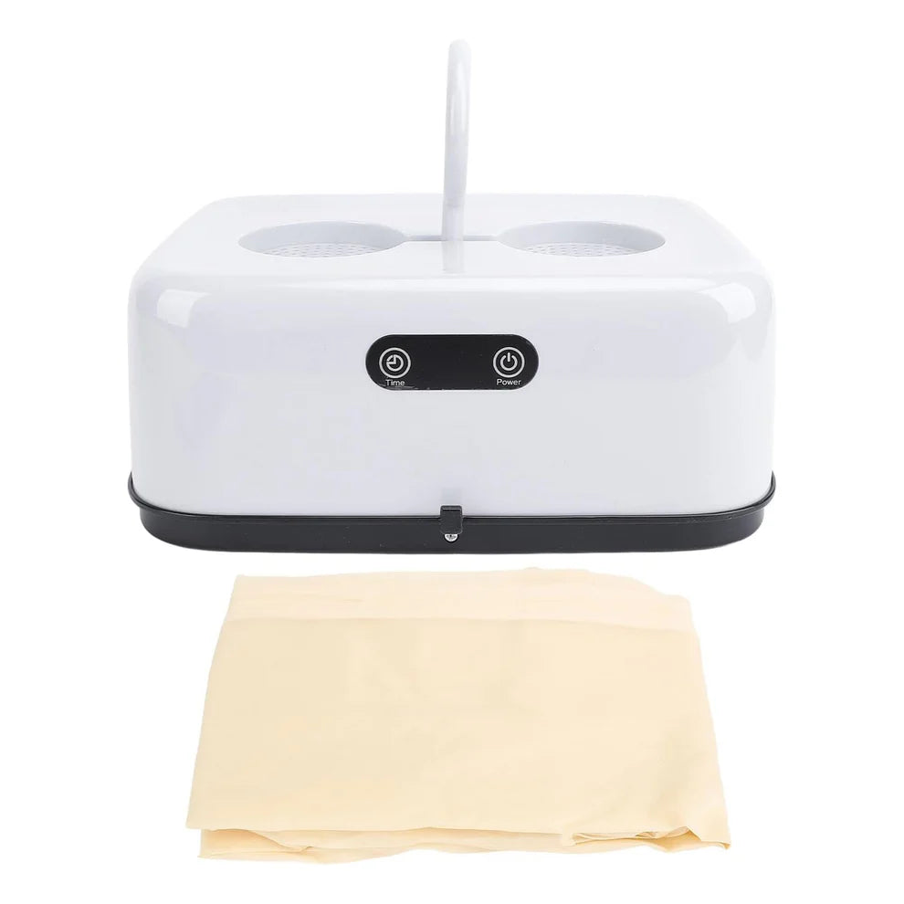 Portable Clothes Folding Dryer Machine with Foldable Drying Cover, Compact Mini Electric Clothes Dryer for Home, Apartment & Travel